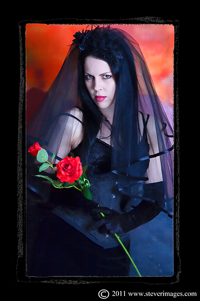 Dracula's Bride, red roses