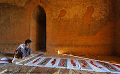The temple seller
