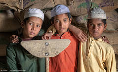Three Muslim boys