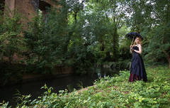 At the river bank