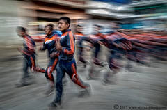 The run