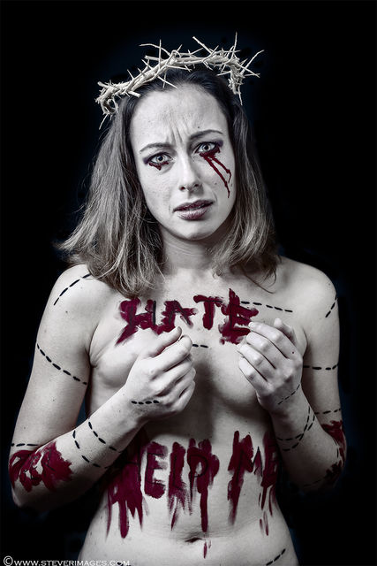 Self-hate print