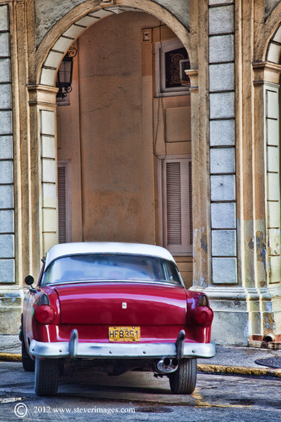 Classic car, Havana, Cuba, Image of classic car from Cuba