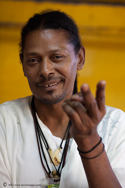 &nbsp;This gentleman was photographed in a local food market in the districts around Havana