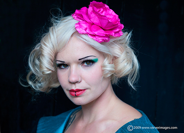 Model photo shoot taken at York Manor in 2009